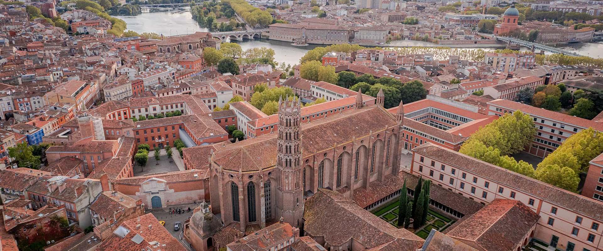 Toulouse vue aérienne